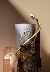 Vela perfumada legno