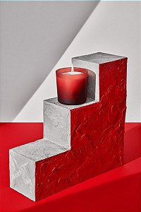Vela perfumada vermelho masp