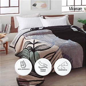 Cobertor Raschel Miramare