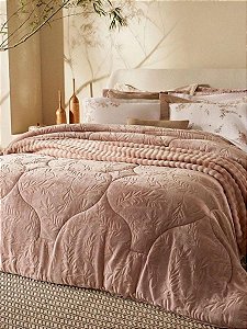 Edredom King Blend Elegance Linne