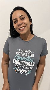 Camiseta Garotas Corredoras  - CORTE RETO (sem ser baby look)
