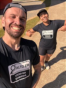 Camiseta Poliamida Alto em Vício na Corrida - UNISSEX