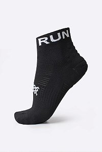Meia running pro preta Run