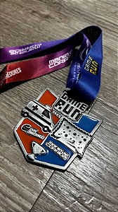 Medalha Game Run Canal Corredores x Mania de Corrida