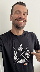 Camiseta Medalha e Banana
