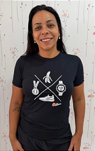 Camiseta Medalha e Banana - BABY LOOK