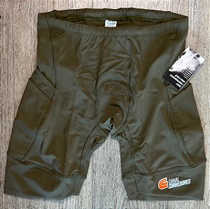 Bermuda de compressão corrida - MASCULINA - verde oliva