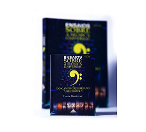 Livro "Ensaios Sobre a Música Universal", volume 1 (Do Canto Gregoriano a Beethoven), combo