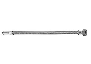 Blukit Ligação Flexível 40cm para Misturador Monocomando Rosca Macho M10 x Rosca Femea 1/2" 251019