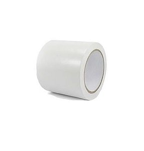 Ptape Fita Plástica Branca para Proteção 100 mm x 30m