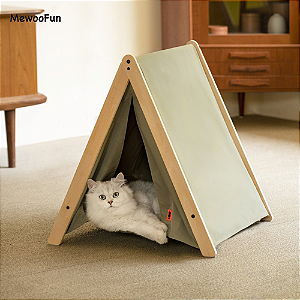 Cabana TeePee para Gatos