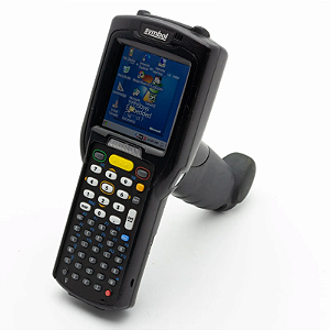 LOCAÇÃO MENSAL - COLETOR DE DADOS MC32 -MC 3290  2D GUN. 48 TECLAS WCE7 , BLUETOOTH - WIFI