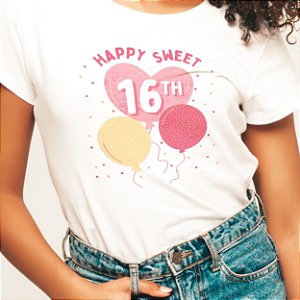 Camiseta Personalizada - Aniversário