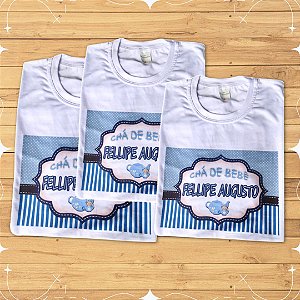 Camiseta Personalizada - Chá de bebê