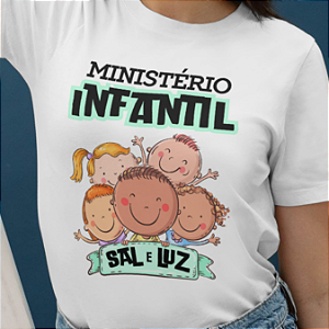 Camiseta Ministério Infantil