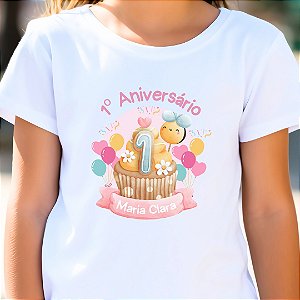 Camiseta Personalizada - Aniversário