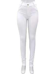 Calça Jeans Feminina Branca - Enfermagem