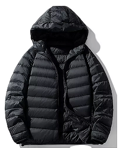 Jaqueta Puffer Unissex Bobojaco Inverno Puffer Premium