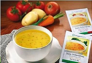 sopa Herbalife - Frango com Legumes