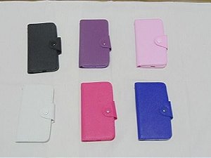 Capa Carteira Couro Moto X + Película