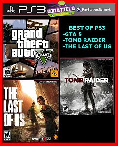 COMBO THE LAST OF US PS3 + TOMB RAIDER PS3 PSN MIDIA DIGITAL - LS Games