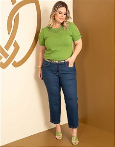CAPRI SPECIAL C/BOTOES - Loony Jeans - Moda Feminina Plus Size e