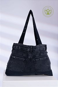 Bolsa Tote Cós & Bolsos Grafite (Upcycling)