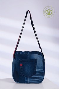 Bolsa Crossbody Pocket Listras (Upcycling)