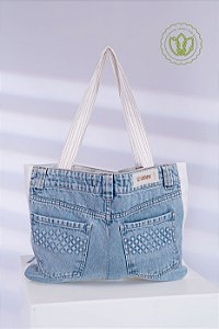 Bolsa Tote Denim Diamond (Upcycling)