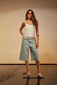 BERMUDA AMPLA JEANS