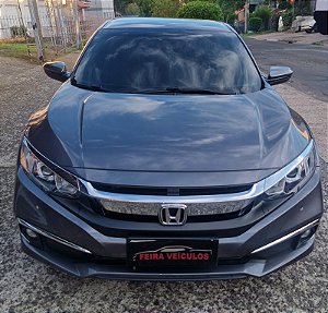 CIVIC EXL CVT AUT 2.0 2020, COM AR CONDICIONADO, VIDROS ELÉTRICOS E DIREÇÃO HIDRÁULICA