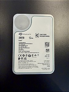HD SATA Seagate Exos 28 TB 7.200 RPM