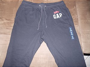Calça de Moleton da GAP - Masculino - Importado - Tamanho: G. - Preta
