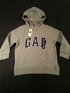 GAP Moleton Masculino Infantil - Tam: 4/5 Anos - Cinza Claro