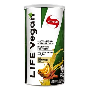 Life Vegan 450g Banana Com Canela Vitafor