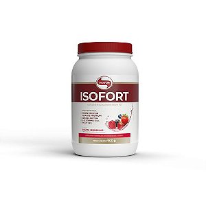Whey Isolado Isofort 900g Frutas Vermelhas Vitafor