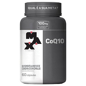 Coenzima Q10 60 Cápsulas Max Titanium