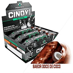 Cindy Bar Doce De Coco C/ Choco Chips Cx 12 Unidades De 45g Hopper