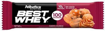 Best Whey Bar 33g Churros Atlhetica Nutrition