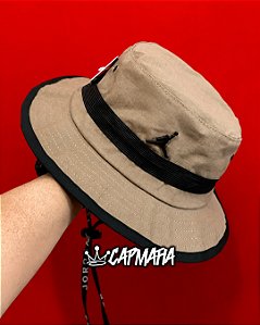 Bucket Hat Jordan Brand Jumpman Beige & Black