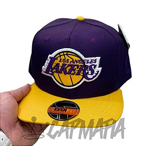 Cap Los Angeles Lakers Classic Purple Snapback Aba Reta