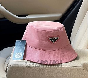 Bucket Hat Prada Classic Re-Nylon Rose