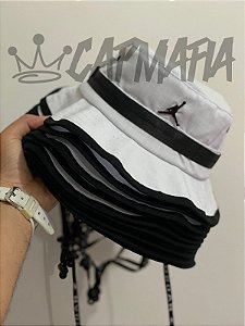 Bucket Hat Jordan Brand Jumpman White & Black