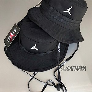 Bucket Hat Jordan Brand Jumpman Double Black & White