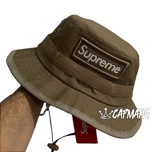 Bucket Hat Supreme Square Box Beige