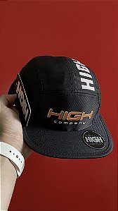 Cap High Company Tech Black Five Panel