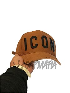 Cap Dsquared2 Icon Caramel Black Strapback Aba Curva