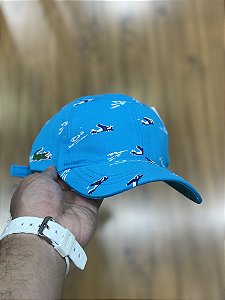 Cap Lacoste Fly Blue Sky Strapback Aba Curva