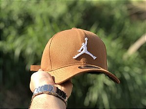 Cap Jordan Brand Jumpman Caramel Strapback Aba Curva