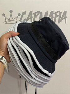 Bucket Hat Prada Classic Re-Nylon White - CAPMAFIA SUPPLY